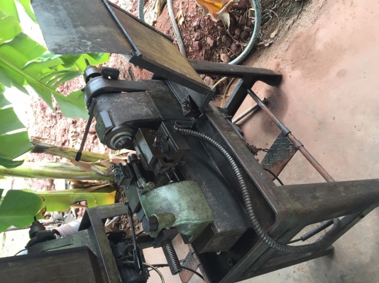 ขายเครื่องกลึงจำปารู25มิลพร้อมใช้สภาพสวยมียันศูนย์2ตัวๆละ35000ครับ