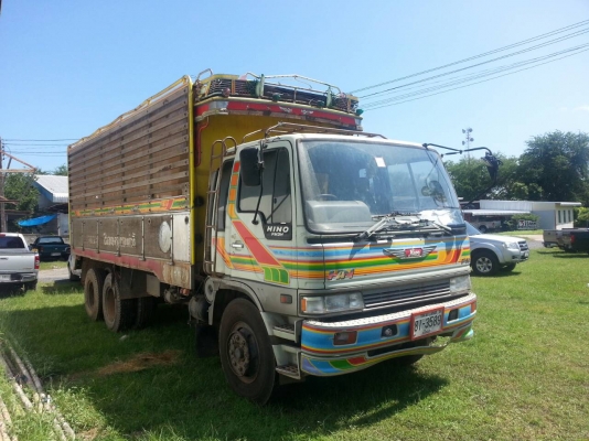 Hino FM3 195 แรงม้า 3 เพลา10 ล้อ (คอกเกษตร) ปี 2545 เครื่องดี สภาพสวย