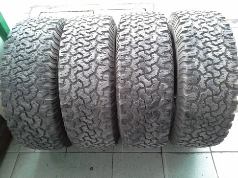 BF All USA. 265/70/16 ปี10 ดอก1.1cm. สภาพสวยๆ 1ชุด