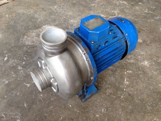 ขายปั้มน้ำหอยโข่งหัวปั้มสแตนเลส Ebara 2HP. 380V สภาพสวย วิ่งนิ่มเดิมๆพร้อมใช้งาน