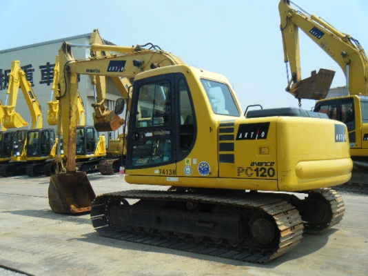 รถขุด KOMATSU PC120-6EO รถเก่าญี่ปุ่น