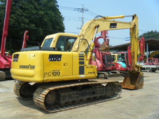 รถขุด KOMATSU PC120-6EO รถเก่าญี่ปุ่น