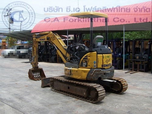 ขาย รถขุดแบคโฮ KOMATSU รุ่น PC30MR-3