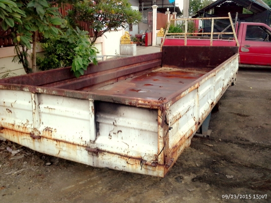 ขายกระบะ6ล้อกลาง ยาว5.45ม.กว้าง2.10ม.ครัซซี75ซ. ราคา17000