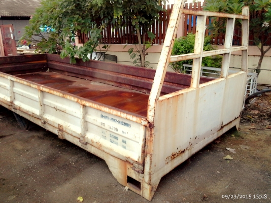 ขายกระบะ6ล้อกลาง ยาว5.45ม.กว้าง2.10ม.ครัซซี75ซ. ราคา17000