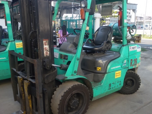 รถฟอร์คลิฟต์ 3.5 ตัน Mitsubishi FG35ANT แก็ส LPG สนใจโทร. 080-6565422 (หนิง)