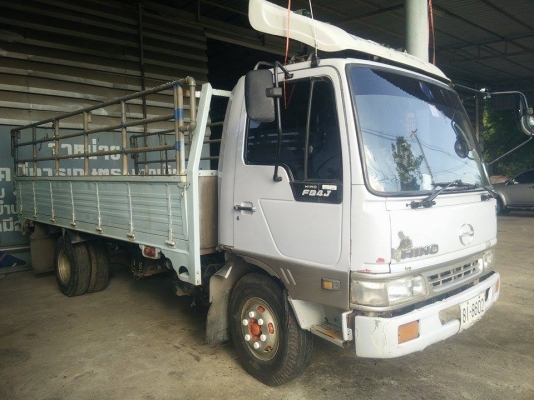รถบรรทุก 6 ล้อ HINO FB4JGKA 140 แรงม้า กระบะคาร์โก้รั้วเหล็ก