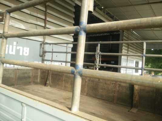 รถบรรทุก 6 ล้อ HINO FB4JGKA 140 แรงม้า กระบะคาร์โก้รั้วเหล็ก