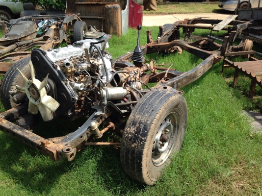 ขาย แชสซี พร้อมชุดเพลา ครบชุด รุ่น TFR แค็ป และ Hero