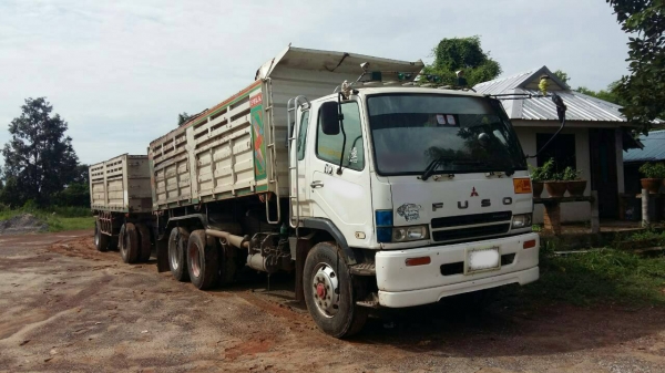 **1,500,000 บ.ต่อรอง /// 18ล้อพ่วง แม่+ลูกดั้ม FUSO M5 MMTFN627NNC 225HP **ขาย FUSO MMTFN627 (M5) 18ล้อพ่วง แม่+ลูกดั้มเหล็ก สภาพพร้อมใช้งาน MITSUBISHI FUSO MMTFN627NNC 6D16-WA Turbointer. 225แรง EURO-2 ปี52 เครื่องเดิม เกียร์เดิม 10สปีด ไมล์17x,xxx กม.แท