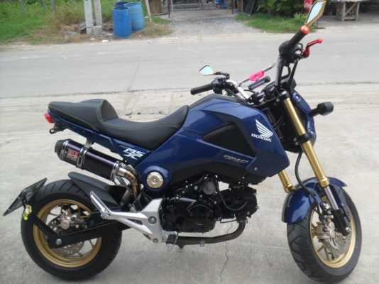 HONDA MSX 125 สีน้ำเงิน ปี 2557