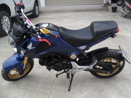 HONDA MSX 125 สีน้ำเงิน ปี 2557