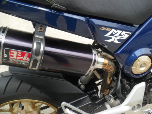 HONDA MSX 125 สีน้ำเงิน ปี 2557