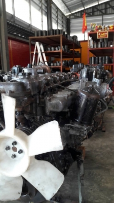 ขายเครื่องยนต์ 6D16-195 แรงม้า ติดดีมาก ข้อแสตนดาร์ด สวยจัด