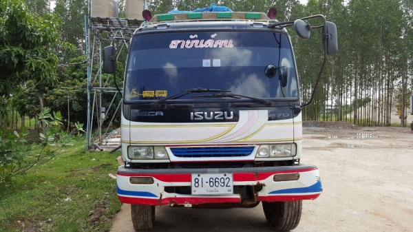 ขายรถพ่วง ดั้มแม่-ลูก ISUZU DECA 270 EURO 2 ปี 48 เครื่องดำ เกียร์เดิม ZF คัสซีสวยแต่มีคราบสนิมหน่อย ทะเบียนพร้อม ราคาต่อรองได้ครับ