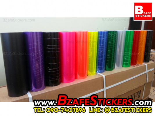 ขายฟิล์มติดไฟหน้ารถ ฟิล์มไฟ ฟิล์มแร็ปไฟหน้ารถ สีใส ราคาถูก