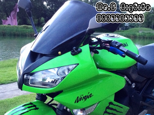 ชาเขียวNinja650 ปี11 ABS แต่งสวย สภาพพร้อมใช้ เล่มคู่มือ 145000 บาทเท่านั้น