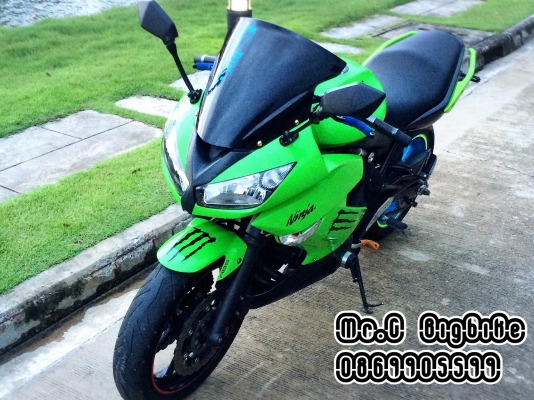 ชาเขียวNinja650 ปี11 ABS แต่งสวย สภาพพร้อมใช้ เล่มคู่มือ 145000 บาทเท่านั้น
