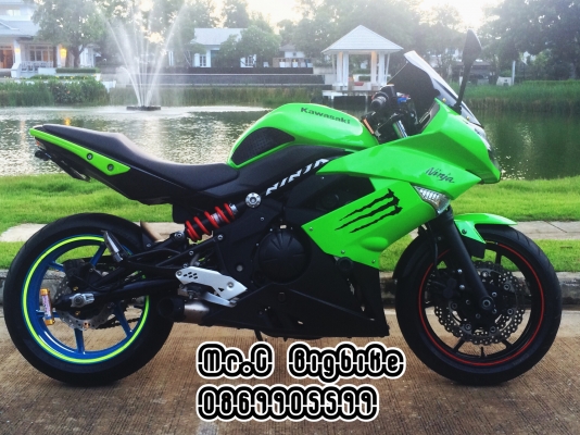 ชาเขียวNinja650 ปี11 ABS แต่งสวย สภาพพร้อมใช้ เล่มคู่มือ 145000 บาทเท่านั้น