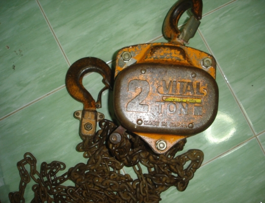 ขายรอกโซ่ VITAL 2 TON ตัวแท้คับ MADE IN JAPAN
