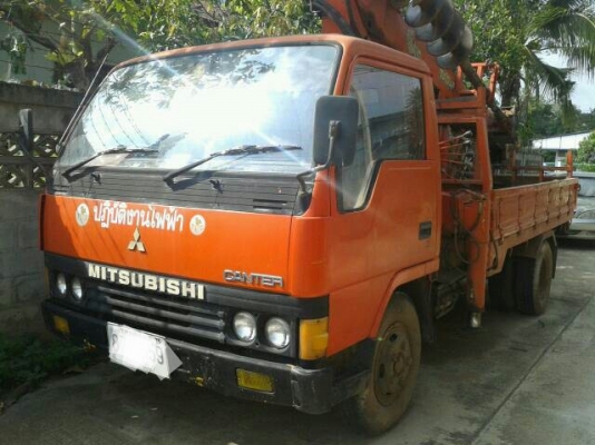 ขายรถ6ล้อติดเครนเจาะเสาไฟฟ้า TADANO 4.5ตันเจาะหลุม12นิ้วได้ครับ รถพร้อมใช้งานครับ