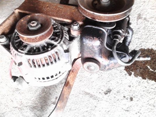 ขายชุดพ่วงไดชาร์จ ใส่L200  4D56 ได้เลย พร้อมตัวปั่น เพาเวอร ์เหมาะสำหรับรถเครื่องเสียง รถที่ ต้องการไฟเยอะๆ