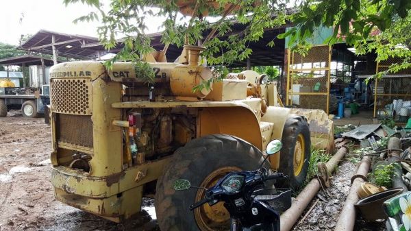 ขายตามสภาพ รถตัก CAT 922 ต่อแขนแล้ว เครื่องพังอย่างเดียวให้ไปซ่อมเองนะครับ
