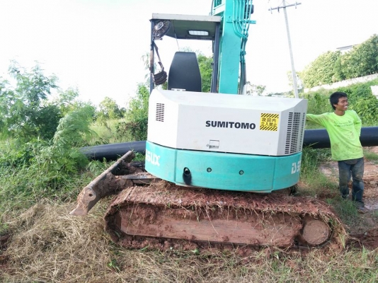 ขายรถขุดซูมิโตโม่55ีux