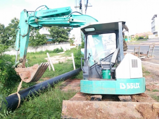 ขายรถขุดซูมิโตโม่55ีux