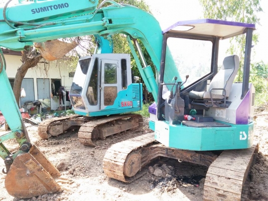 ขายรถขุดซูมิโตโม่55ีux