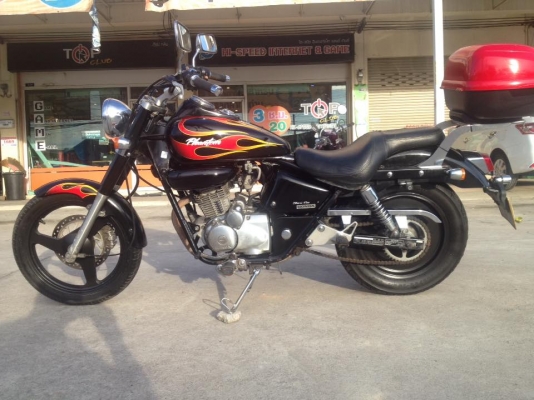 Honda panthom 200 ลายไฟ ตัวสุดท้าย ปี 50 สภาพเดิม ๆ