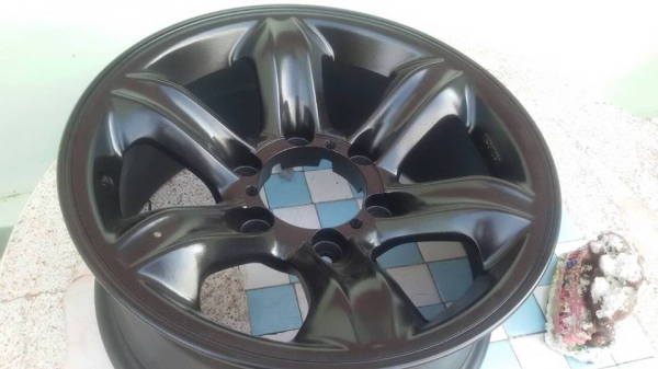 ขายล้อแม็ก isuzu เล็บเหยี่ยว 16"×7" et7.5 6 รู 139.7 ทำสีใหม่ สีดำด้าน ไม่มีซ่อม ไม่คด ไม่ดุ้ง ขายทั้งชุด 11,900 บาทพร้อมเปลี่ยนถ่วงครับ สนใจติดต่อเล็กคลองสามครับ 081-3747940 ขายล้อแม็ก isuzu เล็บเหยี่ยว 16"×7" et7.5 6 รู 139.7 ทำสีใหม่ สีดำด้าน ไม่มีซ่อม ไม่คด ไม่ดุ้ง ขายทั้งชุด 11,900 บาทพร้อมเปลี่ยนถ่วงครับ สนใจติดต่อเล็กคลองสามครับ 081-3747940