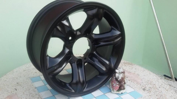 ขายล้อแม็ก isuzu เล็บเหยี่ยว 16"×7" et7.5 6 รู 139.7 ทำสีใหม่ สีดำด้าน ไม่มีซ่อม ไม่คด ไม่ดุ้ง ขายทั้งชุด 11,900 บาทพร้อมเปลี่ยนถ่วงครับ สนใจติดต่อเล็กคลองสามครับ 081-3747940 ขายล้อแม็ก isuzu เล็บเหยี่ยว 16"×7" et7.5 6 รู 139.7 ทำสีใหม่ สีดำด้าน ไม่มีซ่อม ไม่คด ไม่ดุ้ง ขายทั้งชุด 11,900 บาทพร้อมเปลี่ยนถ่วงครับ สนใจติดต่อเล็กคลองสามครับ 081-3747940