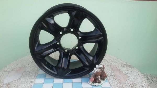 ขายล้อแม็ก isuzu เล็บเหยี่ยว 16"×7" et7.5 6 รู 139.7 ทำสีใหม่ สีดำด้าน ไม่มีซ่อม ไม่คด ไม่ดุ้ง ขายทั้งชุด 11,900 บาทพร้อมเปลี่ยนถ่วงครับ สนใจติดต่อเล็กคลองสามครับ 081-3747940 ขายล้อแม็ก isuzu เล็บเหยี่ยว 16"×7" et7.5 6 รู 139.7 ทำสีใหม่ สีดำด้าน ไม่มีซ่อม ไม่คด ไม่ดุ้ง ขายทั้งชุด 11,900 บาทพร้อมเปลี่ยนถ่วงครับ สนใจติดต่อเล็กคลองสามครับ 081-3747940