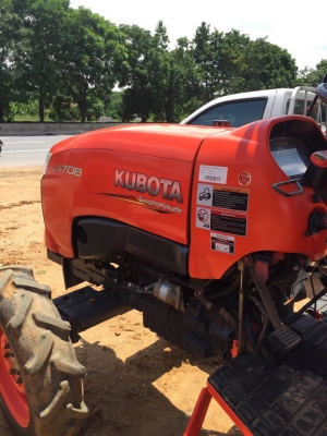 ขายคูโบต้าL4708ตัวเปล่าคับสภาพเดิมใช้งานน้อย580ชัวโมง ราคา375,000บาท