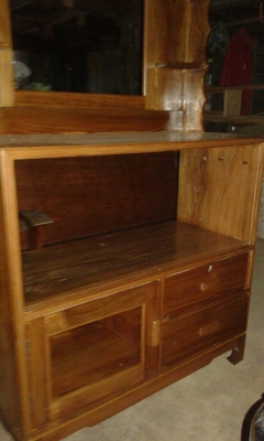 โต๊ะเครื่องแป้งไม้สัก