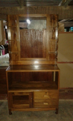 โต๊ะเครื่องแป้งไม้สัก