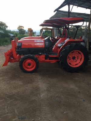 ขายคูโบต้าL4508DT ปรับสภาพรอยรั่วซืมแล้ว พร้อมดันหน้า ราคาเบาๆ245,000บาท