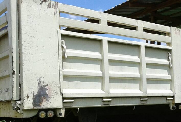 **320,000 บ.ต่อรอง /// หางเซมิดั้ม2เพลา 7.50ม. ช.ทวี เล่มทะเบียน **ขาย หางเซมิดั้ม CTV. 7.50ม. 2เพลา สภาพสวย พร้อมใช้งาน ราคาเบา หางพ่วงดั้ม/เซมิดั้ม CTV.ขอนแก่น ช.ทวี แบบรุ่น CTV412SD-750 ปี37/91 ขนาดยาว 7.50ม. ช่วงล่างเดิม แน่น คัสซีดี สวย ไม่ปะไม่ผุ คร