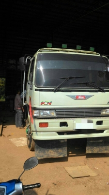 ขาย HINO 3M 240 แรง สองเพลาดั๊ม กระบะเหล็ก