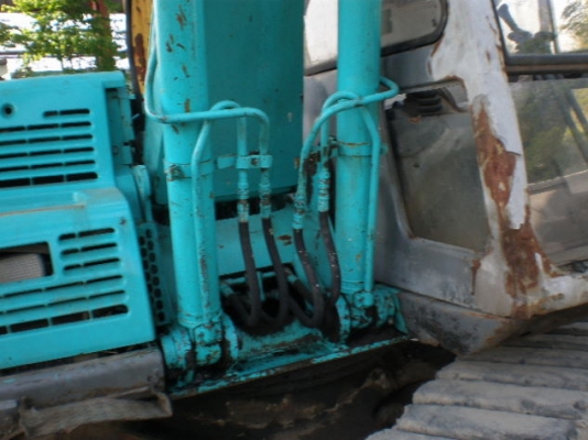 รถขุด Kobelco SK120-3 PIPING ลายหัวเจาะ สนใจโทร. 080-6565422 (หนิง)