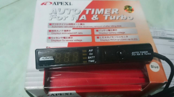 Turbotimer Apexi ตัวตั้งเวลาปิดเครื่องยนต์ Turbotimer Apexi ตัวตั้งเวลาปิดเครื่องยนต์