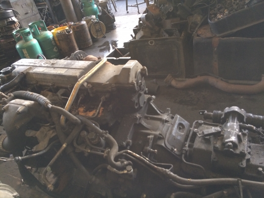 ขายเครื่องยนต์+เกียร์ ฮีโน่ JO8C JII เทอร์โบว์ เครื่องญี่ปุ่น