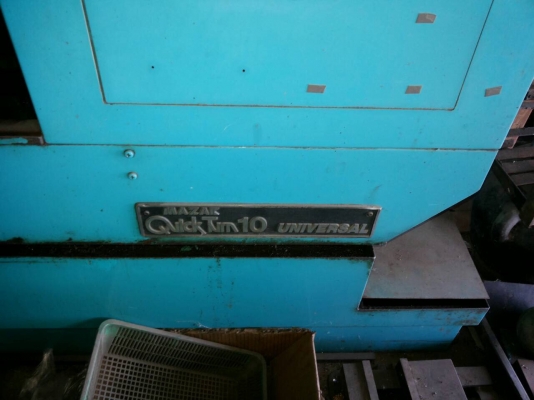 ขายเครื่องกลึงCNCยี่ห้อMazakคอลโทลmazakหัวจับ8นี้วมีจี๋หลังอุปกรณ์ครบ