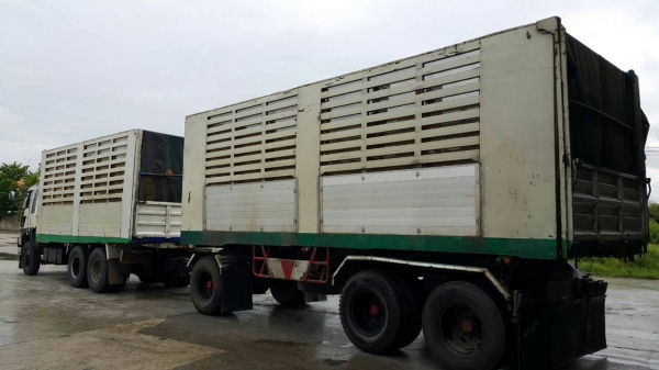 ขายรถพ่วง 24 ล้อ แม่.ลูก กระบะเหล็กคอกกระเศษดั้ม HINO FN1M ปี.46 ว่งเครื่อง.P11C-320 ราคา.1450000 ต่อรอง ขายรถพ่วง 24 ล้อ แม่.ลูก กระบะเหล็กคอกกระเศษดั้ม HINO FN1M ปี.46 ว่งเครื่อง.P11C-320 ราคา.1450000 ต่อรอง