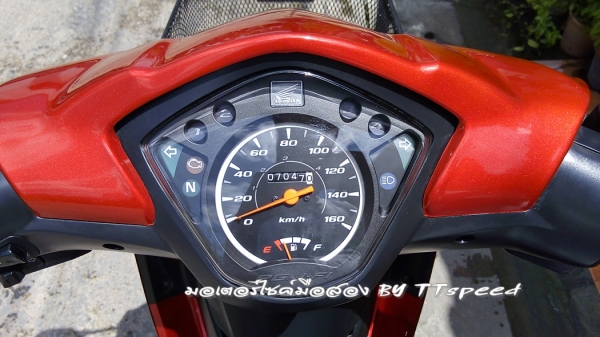 ขาย Wave 110i จดปี 57 ไมล์ 7000 โลใส่กล่องหลังแต่ง