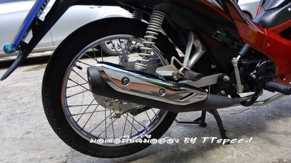 ขาย Wave 110i จดปี 57 ไมล์ 7000 โลใส่กล่องหลังแต่ง