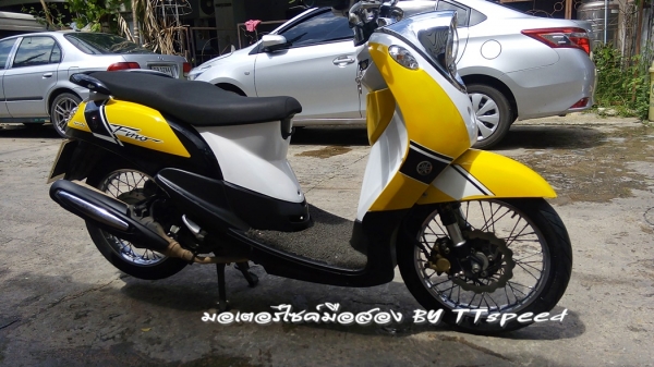 ขาย Fino ไมล์แยกรถบ้านมือเดียวจดปี 56 เล่มพร้อม