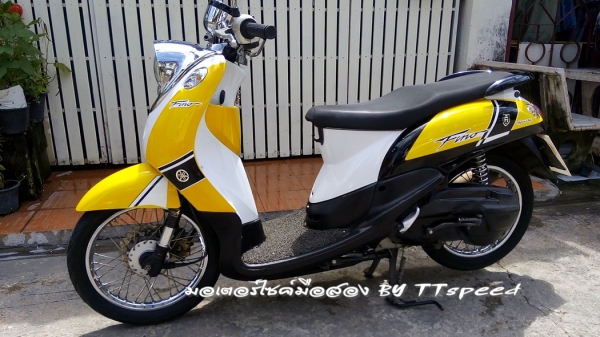 ขาย Fino ไมล์แยกรถบ้านมือเดียวจดปี 56 เล่มพร้อม