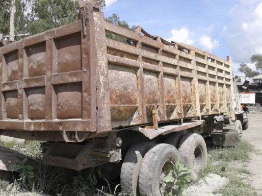 ขายสิบล้อดั้ม ISUZUจั้มโบ สองเพลา คัชชีสวย เครื่อง EK100 ขายตามสภาพ เอกสารไม่มี